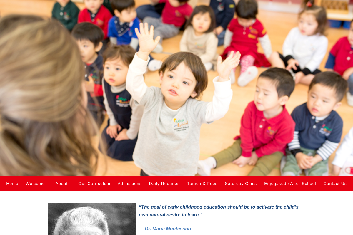 Red Bambini Montessori International School