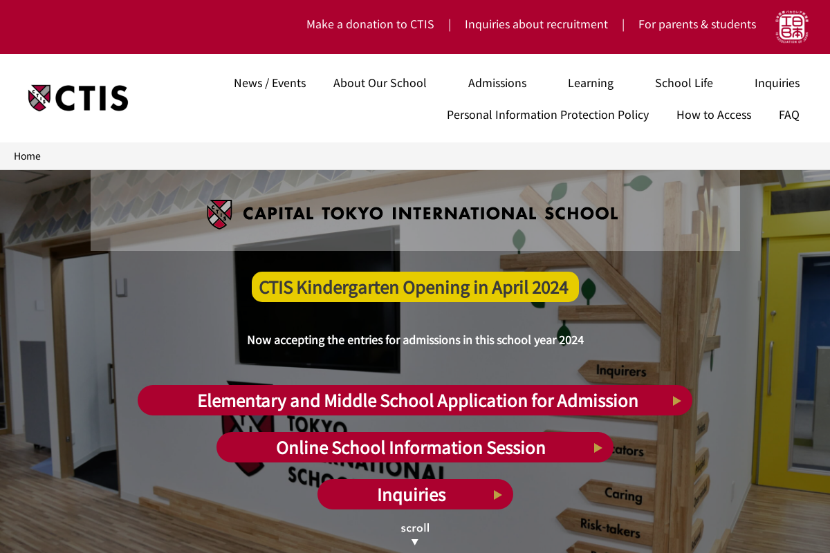 Capital Tokyo International School (CTIS)